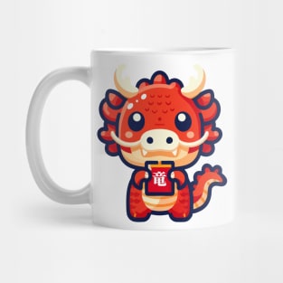 Chibi Red Dragon Mug